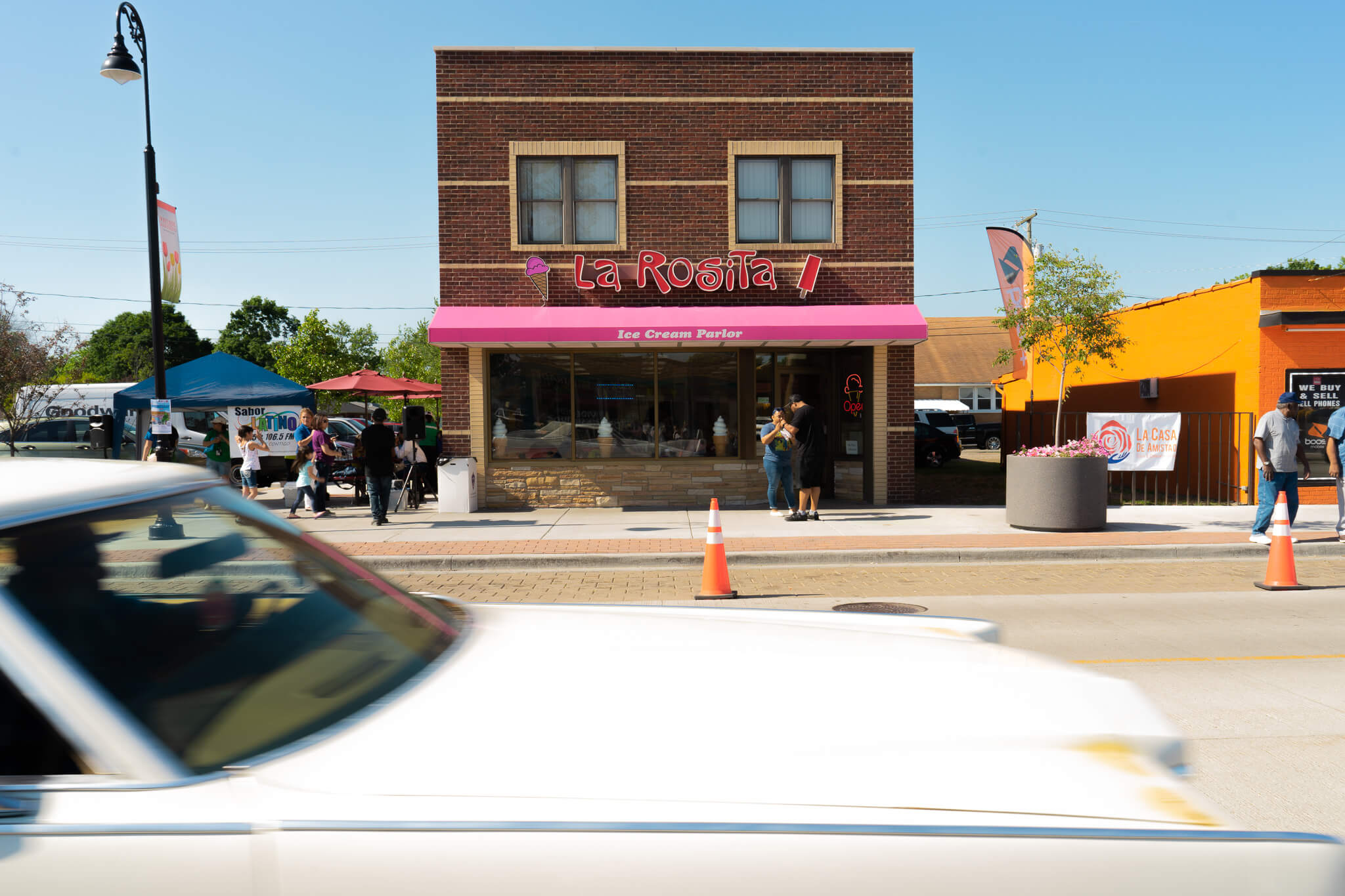 La Rosita after the street and facade transformation, Best Week Ever May 2017.