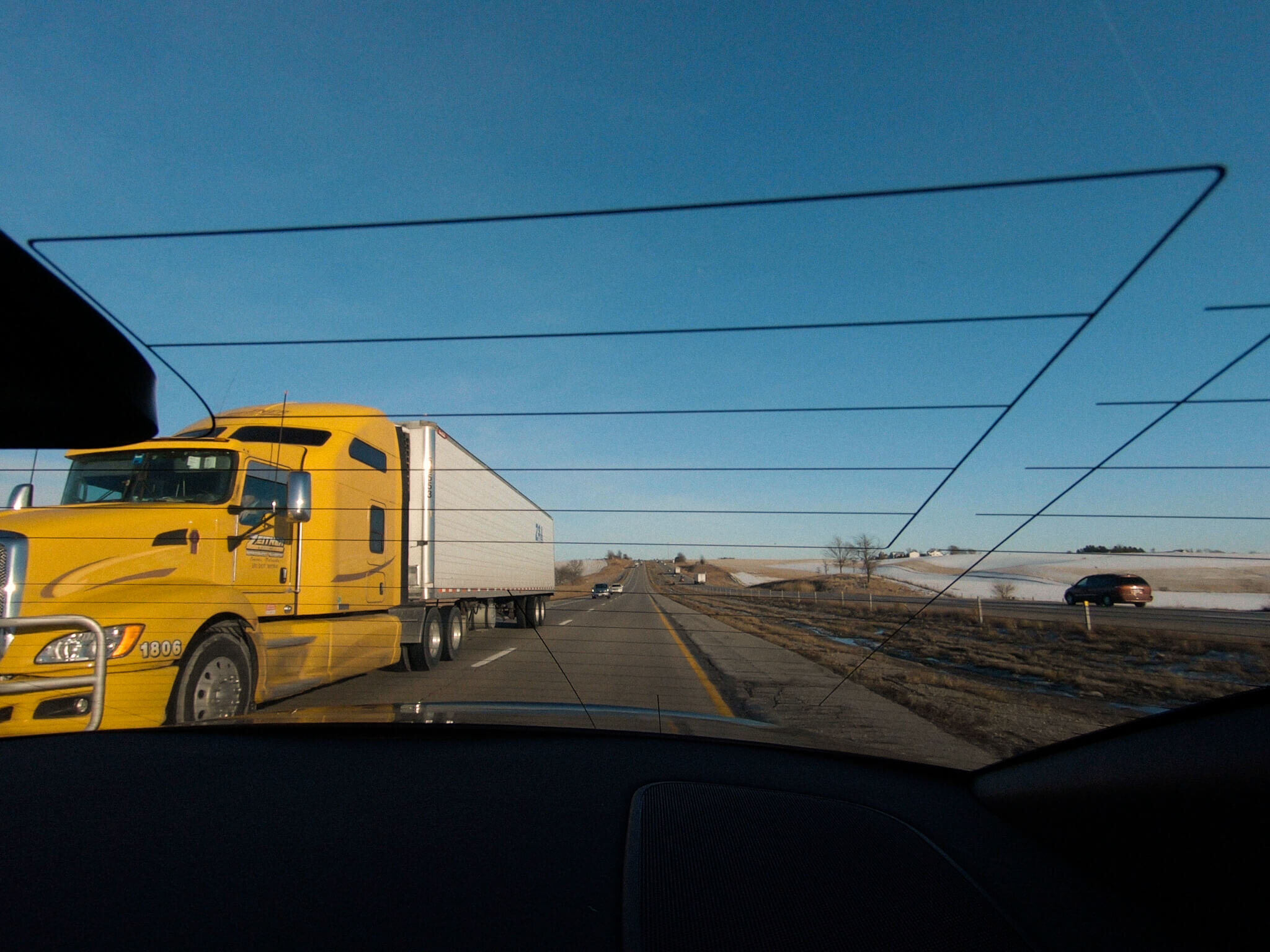 On the road to Grinnell.