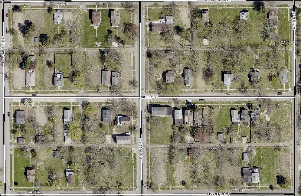 Four blocks in the Near Westside, 2015